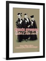 Three Stooges - Higher Learnin-null-Framed Poster