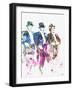 Three Stooges-NaxArt-Framed Art Print