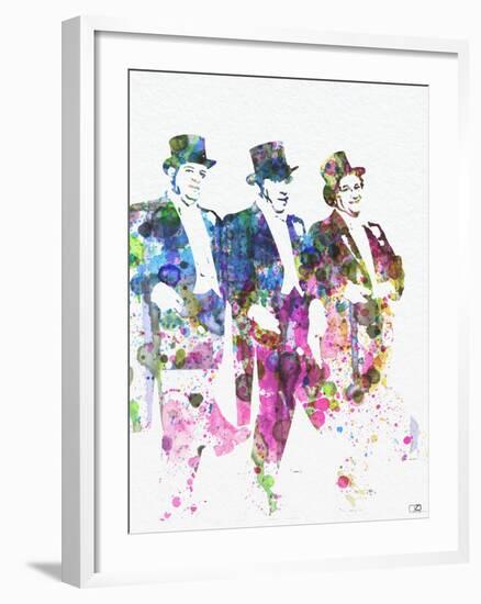 Three Stooges-NaxArt-Framed Art Print