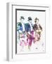 Three Stooges-NaxArt-Framed Premium Giclee Print