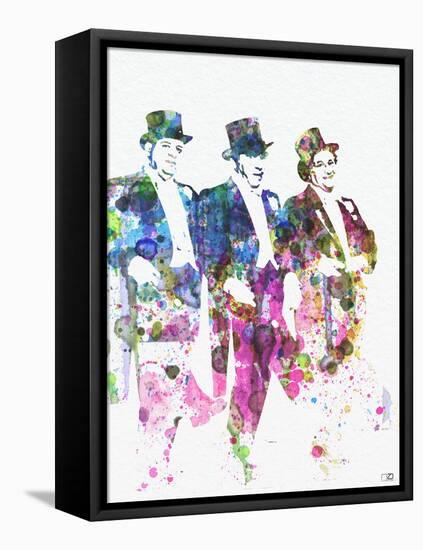 Three Stooges-NaxArt-Framed Stretched Canvas