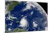 Three Storms From Space Hurrican Irene-null-Mounted Photo