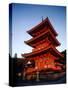 Three-Story Pagoda of Kiyomizu Temple (Kiyomizudera), Kyoto, Japan,-null-Stretched Canvas