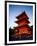 Three-Story Pagoda of Kiyomizu Temple (Kiyomizudera), Kyoto, Japan,-null-Framed Photographic Print