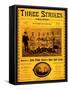 Three Strikes Two-Steps Sheet Music-null-Framed Stretched Canvas