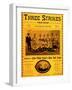 Three Strikes Two-Steps Sheet Music-null-Framed Art Print