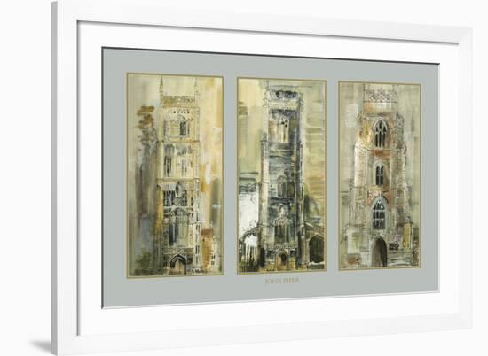 Three Suffolk Towers-John Piper-Framed Giclee Print