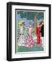 Three Summer Outfits by Jean Patou and Doucet-null-Framed Art Print