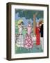 Three Summer Outfits by Jean Patou and Doucet-null-Framed Art Print