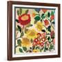 Three Sunflowers-Kim Parker-Framed Giclee Print