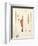 Three Suprematist Figures, C. 1921-2-Kazimir Severinovich Malevich-Framed Giclee Print