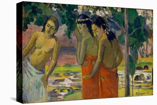 Three Tahitian Women, 1896-Paul Gauguin-Stretched Canvas