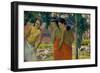 Three Tahitian Women, 1896-Paul Gauguin-Framed Giclee Print