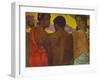 'Three Tahitians', 1899 (1935)-Paul Gauguin-Framed Giclee Print