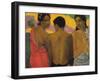 Three Tahitians, 1899-Paul Gauguin-Framed Premium Giclee Print