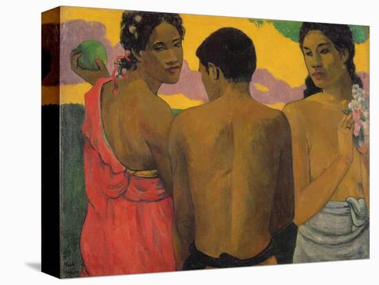 Three Tahitians, 1899-Paul Gauguin-Stretched Canvas