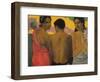 Three Tahitians, 1899-Paul Gauguin-Framed Giclee Print