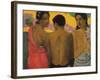 Three Tahitians, 1899-Paul Gauguin-Framed Giclee Print