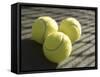 Three Tennis Balls-null-Framed Stretched Canvas