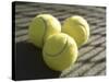 Three Tennis Balls-null-Stretched Canvas