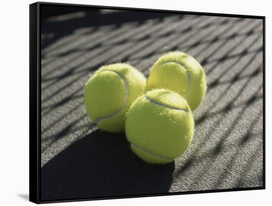 Three Tennis Balls-null-Framed Stretched Canvas