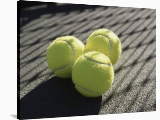 Three Tennis Balls-null-Stretched Canvas