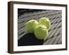 Three Tennis Balls-null-Framed Premium Photographic Print