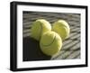 Three Tennis Balls-null-Framed Photographic Print