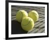 Three Tennis Balls-null-Framed Photographic Print