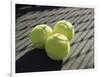 Three Tennis Balls-null-Framed Photographic Print