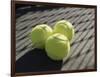 Three Tennis Balls-null-Framed Photographic Print