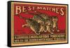 Three Tiger - Best Matches-null-Framed Stretched Canvas