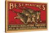 Three Tiger - Best Matches-null-Stretched Canvas