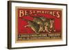 Three Tiger - Best Matches-null-Framed Art Print