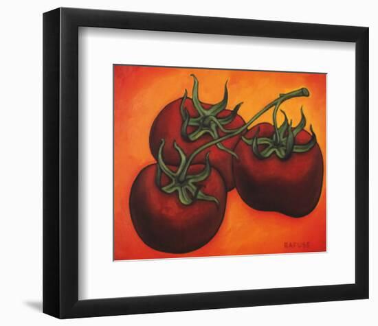 Three Tomatoes-Will Rafuse-Framed Art Print