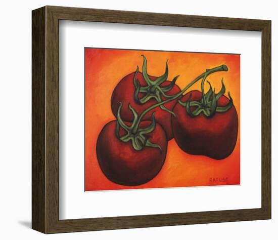 Three Tomatoes-Will Rafuse-Framed Art Print