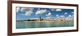 Three Towers at the Port of La Rochelle, Charente-Maritime, Poitou-Charentes, France-null-Framed Photographic Print