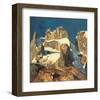 Three Towers in Grauertal-Eugen Bracht-Framed Art Print