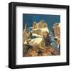 Three Towers in Grauertal-Eugen Bracht-Framed Art Print