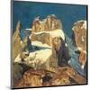 Three Towers in Grauertal-Eugen Bracht-Mounted Art Print