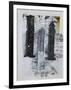 Three Towers-Enrico Varrasso-Framed Art Print