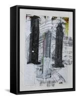 Three Towers-Enrico Varrasso-Framed Stretched Canvas