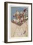Three Travellers on a Magic Carpet-null-Framed Art Print