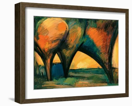 Three Trees, 1965-Emil Parrag-Framed Giclee Print