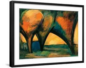 Three Trees, 1965-Emil Parrag-Framed Giclee Print