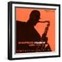 Three Trumpets: Farmer, Byrd, Sulieman (Orange Color Variation)-null-Framed Premium Giclee Print