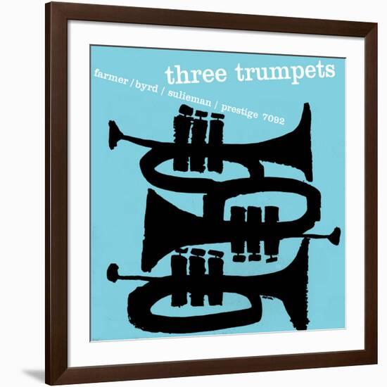 Three Trumpets-null-Framed Art Print