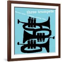 Three Trumpets-null-Framed Art Print