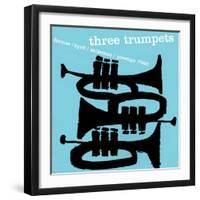 Three Trumpets-null-Framed Art Print