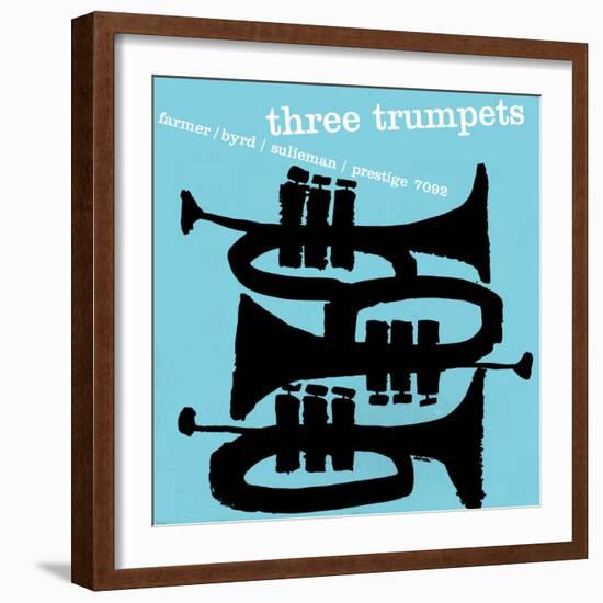 Three Trumpets-null-Framed Art Print